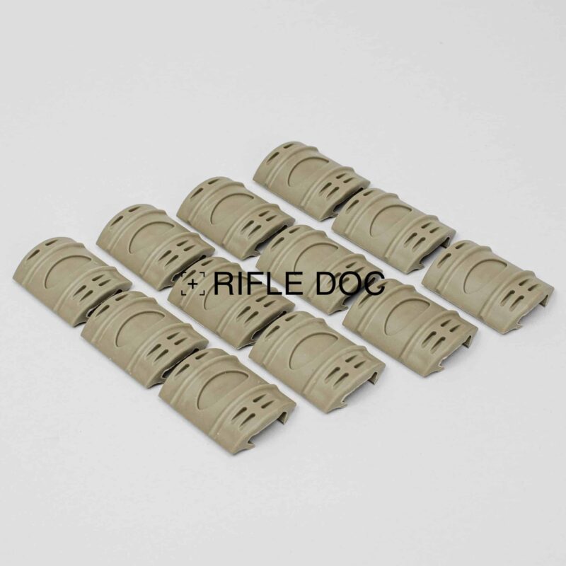 Handschutz 21mm Picatinny Schiene Rail Clips  Stück | Beige