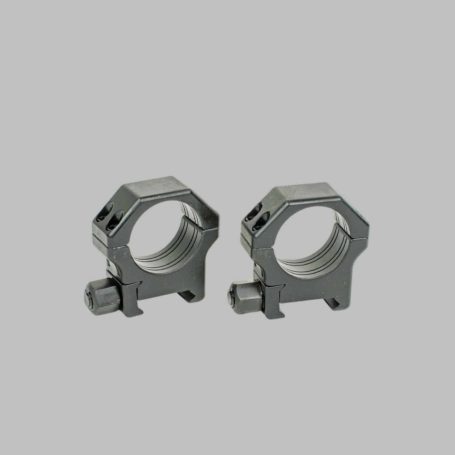 Stahlmontagen mit 25,4 mm und einer Höhe von 8 mm, zwei Ringe parallel nebeneinander stehende