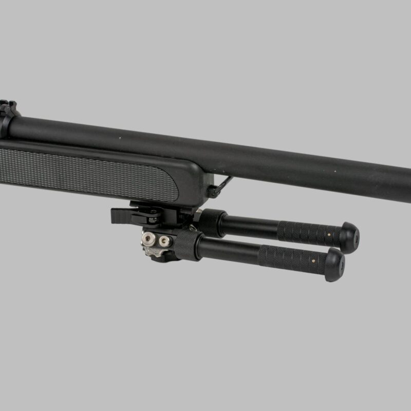 Zweibein Bi-Pod 360 Grad schwenkbar mit Schnellspannverschluss für Picatinny Rail – Bild 3